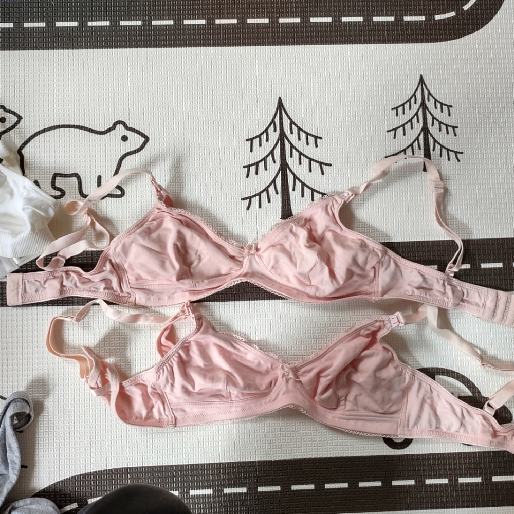 NWOT Two nursing bralettes H&M 34B